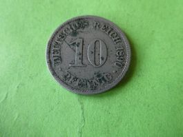 Dt. Reich 1890 A, 10 Pfennig