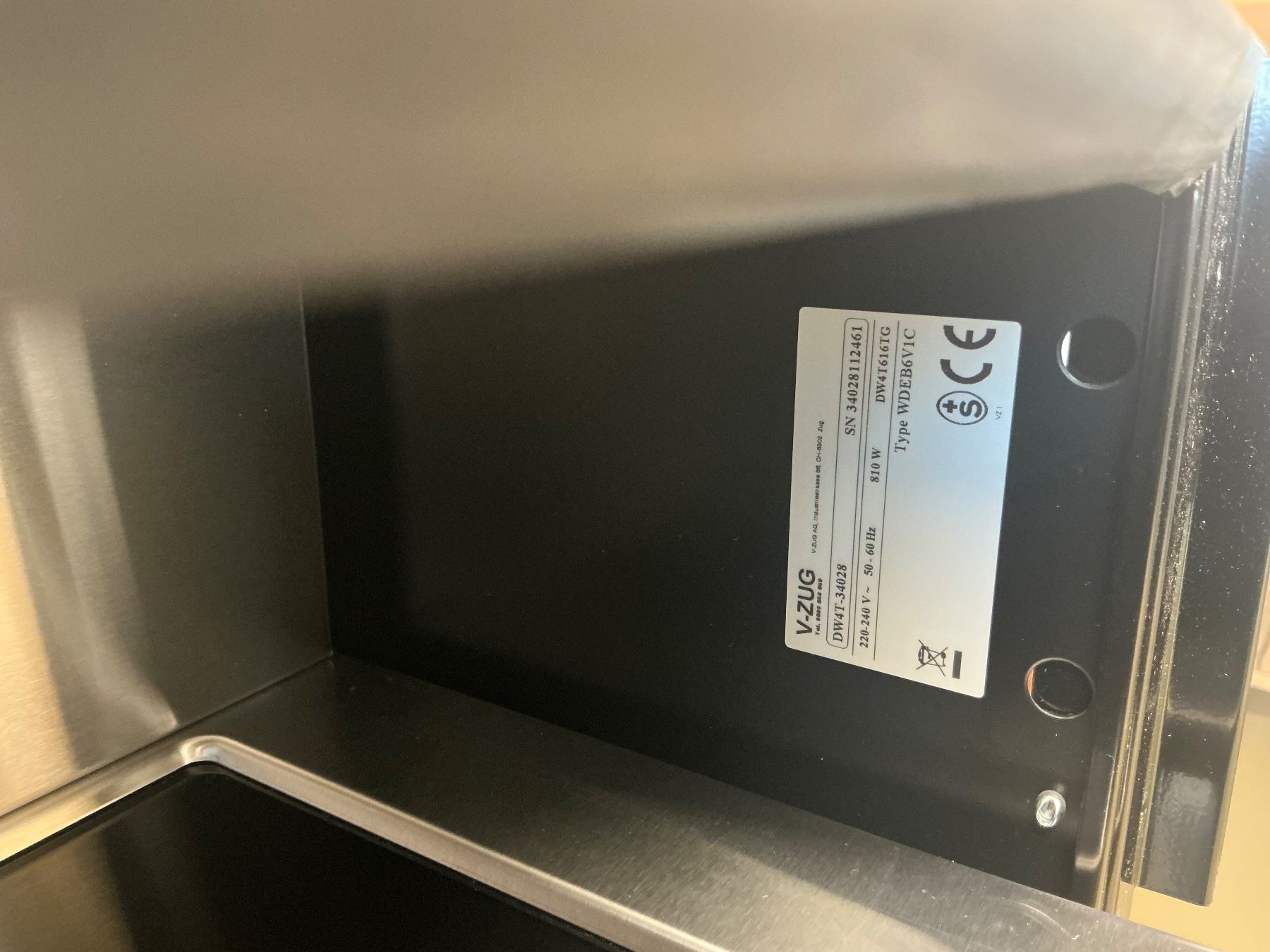 Elettrodomestici da cucina: WarmingDrawer V4000 16 – Usato da Zug venduto da Bauteile-Zug 3