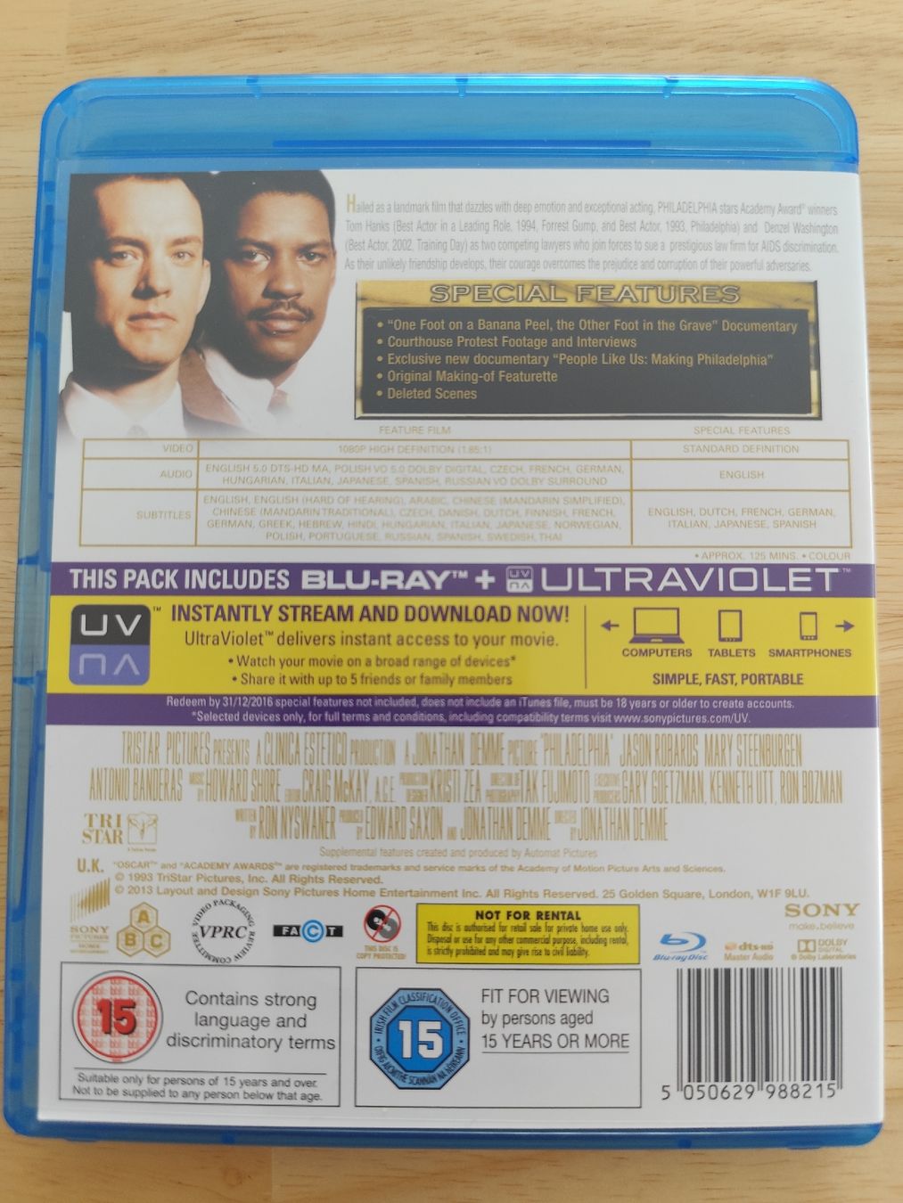 Tutti i DVDs: Philadelphia (Englisch) – Usato da Urdorf venduto da thisisvital_ 1