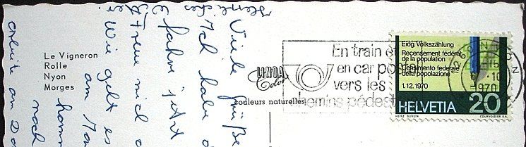 Cartoline postali: LA CÔTE Weinbau Weinlese – Usato da Jona venduto da philajona 1