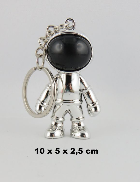 Astronaut Schlüsselanhänger Aus Metall – Weltraum-Sterne-Design, Geschenk Für Forscher, Entdecker Und Raumfahrt-Fans