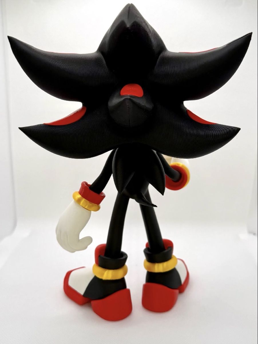 Figuren: Shadow the Hedgehog Figur 3d Druck  – Neu (gemäss Beschreibung) aus Embrach von Niko_357 2