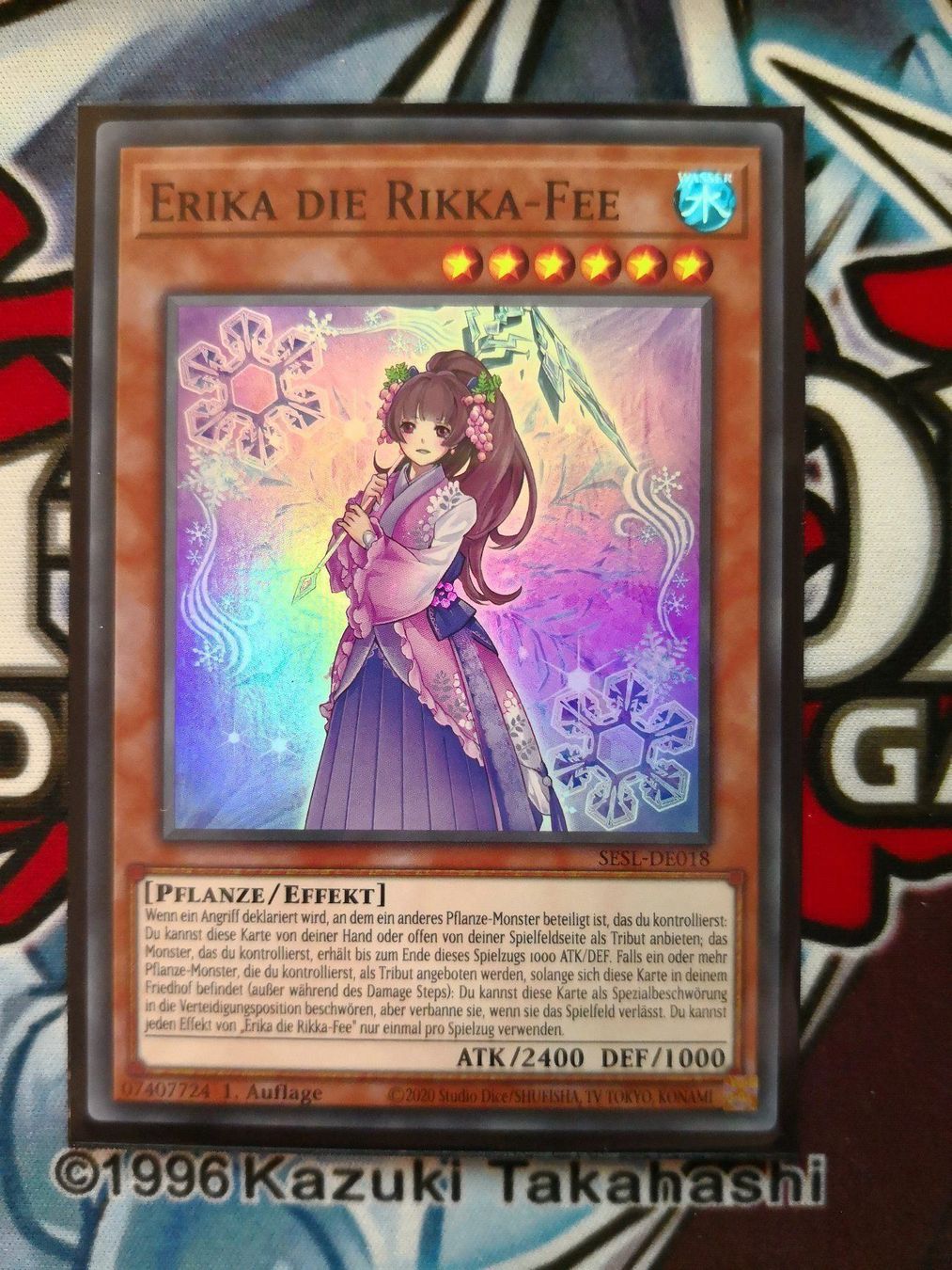 Yugioh Sammelbilder & Trading cards: Yu-Gi-Oh Erika die Rikka-Fee – Neu (gemäss Beschreibung) aus Zofingen von gerrymovie93