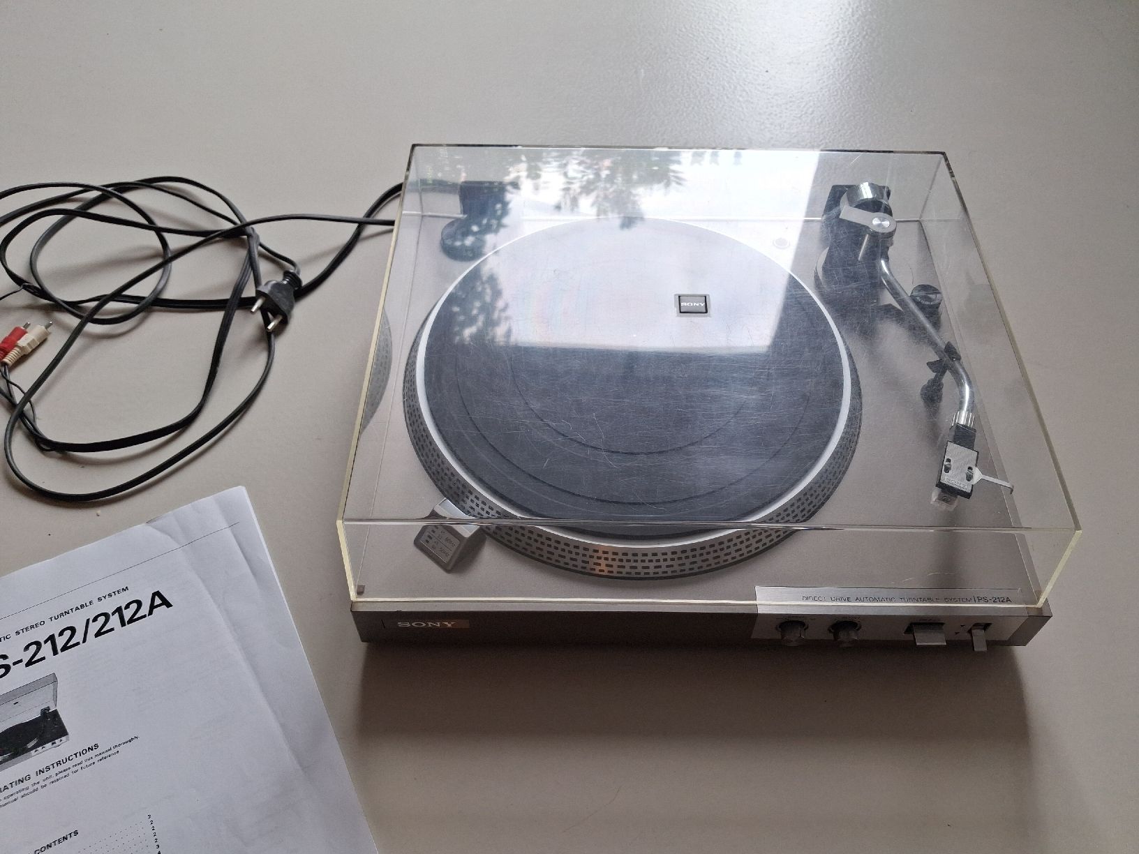Sony Giradischi: Plattenspieler Sony PS-212A – Usato da Münsingen venduto da mustang1975