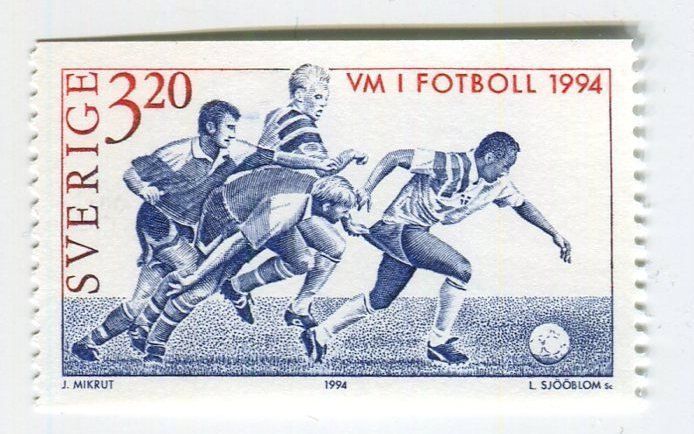 Alle Briefmarken: Briefmarke "Fussball". Schweden. – Neu und originalverpackt aus Basel von Butsch5