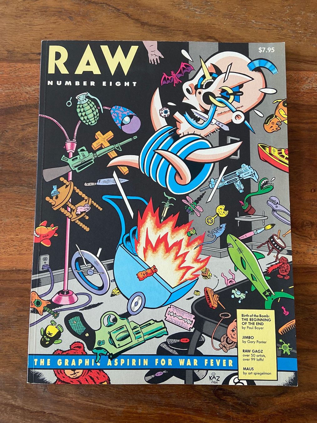 Fumetti: Raw 8 - Spiegelman, Swarte, Burns – Nuovo (secondo la descrizione) da Zürich venduto da Raphaelhofer