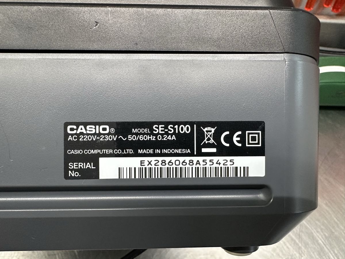 Casio Registratore di cassa: CASIO SE-S100 Electronic Cash Register – Usato da Schwende venduto da weesli 6