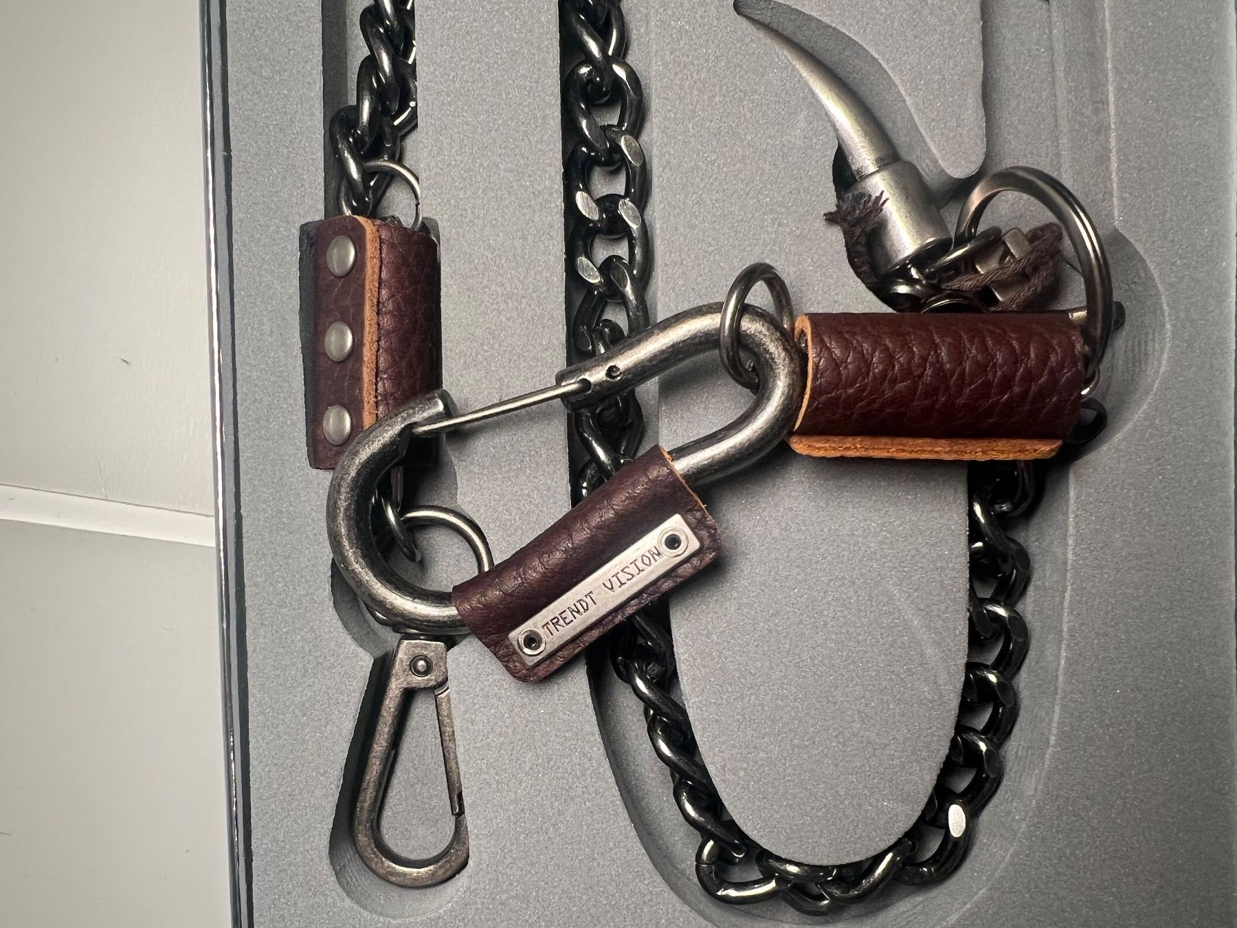 Altri gioielli: Wallet Chain, Trends vision, Neu, Geldbörsenkette – Nuovo e nell'imballaggio originale da Rheinfelden venduto da Rewanito 2