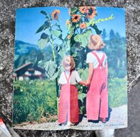 50er /60er Jahre Faltprospekt Gstaad
