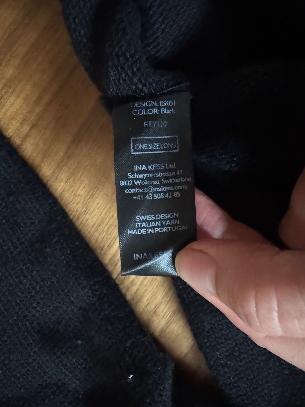 Pullover & Sweatshirts: Ina Kess Pullover schwarz V-Ausschnitt gebraucht – Gebraucht aus Wabern von coody33 5