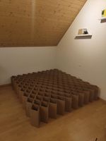 Room in a Box Bettgestell aus Karton faltbar 