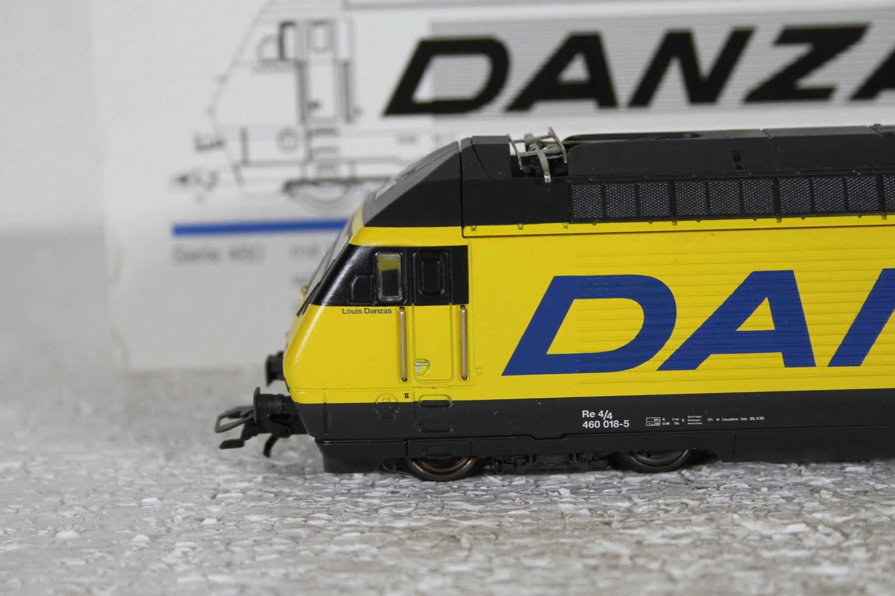 Märklin Modellini di ferrovie: Märklin 3453 SBB Re 460 Danzas OVP – Usato da Triesen venduto da cor_62ts 1