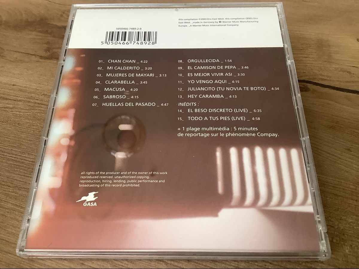 CDs: Compay Segundo - Cien Años De Son (CD) – Gebraucht aus herzogenbuchsee von HIFIANER 1