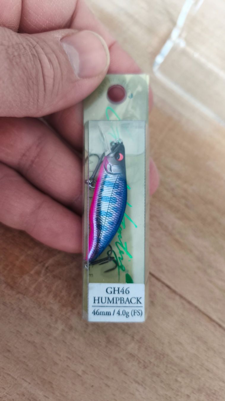 Megabass Esche: Megabass GH46 Humpback – Nuovo e nell'imballaggio originale da Sarnen venduto da sebalant 3