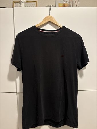 Tommy Hilfiger T shirt, Homme, Taille L, Noir, Été léger