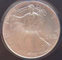 USA - 1 US-$, AMERICAN EAGLE 1995, MIT EH.-ZERTIFIKAT, PROOF