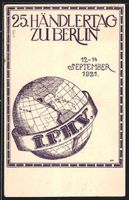 Ganzsache PP52C3: Berlin, 25. Händlerta