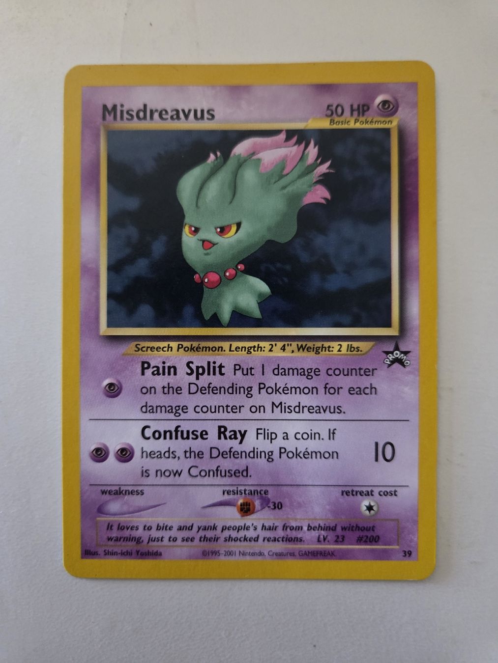 Pokémon Sammelbilder & Trading cards: Carte Pokémon Misdreavus Basic Pokémon 10 HP – Neu (gemäss Beschreibung) aus Yverdon les Bains von ram_k577