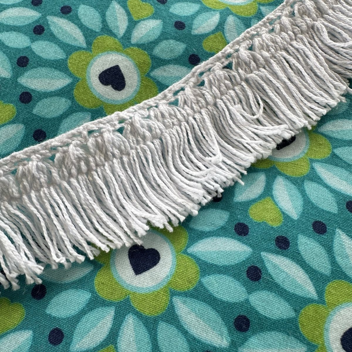 Tessuti: Ruban à franges blanc – Nuovo e nell'imballaggio originale da Dully venduto da Gaby_bkz2