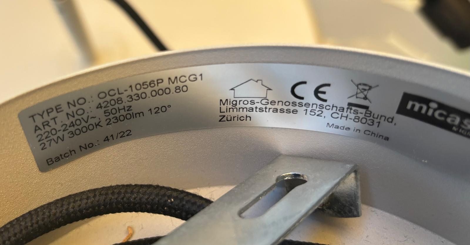Kronleuchter & Deckenlampen: Esstischlampe Micasa – Gebraucht aus Fehraltorf von Mux7 2