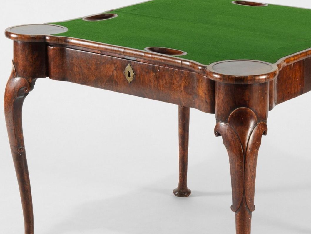 Tavoli: Games folding table, England, 19th century – Usato da Morges venduto da 4WLS 1