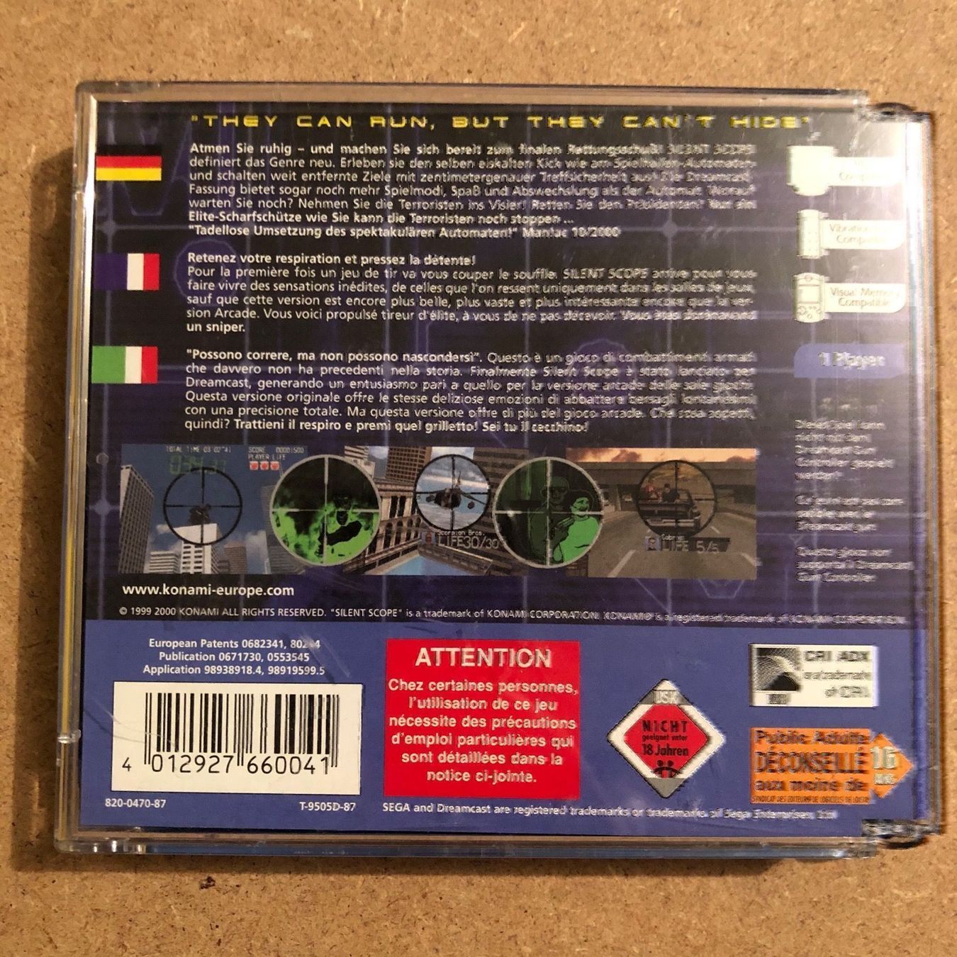 Sega Giochi: Silent Scope für Sega Dreamcast – Usato da Kestenholz venduto da Matti_11 1
