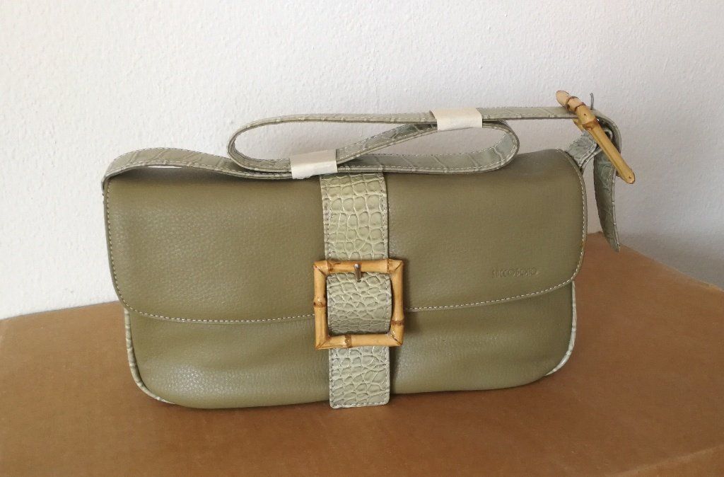 Saccobono Borse da donna: Leder-Handtasche neu – Usato da Goldau venduto da Ejidomar