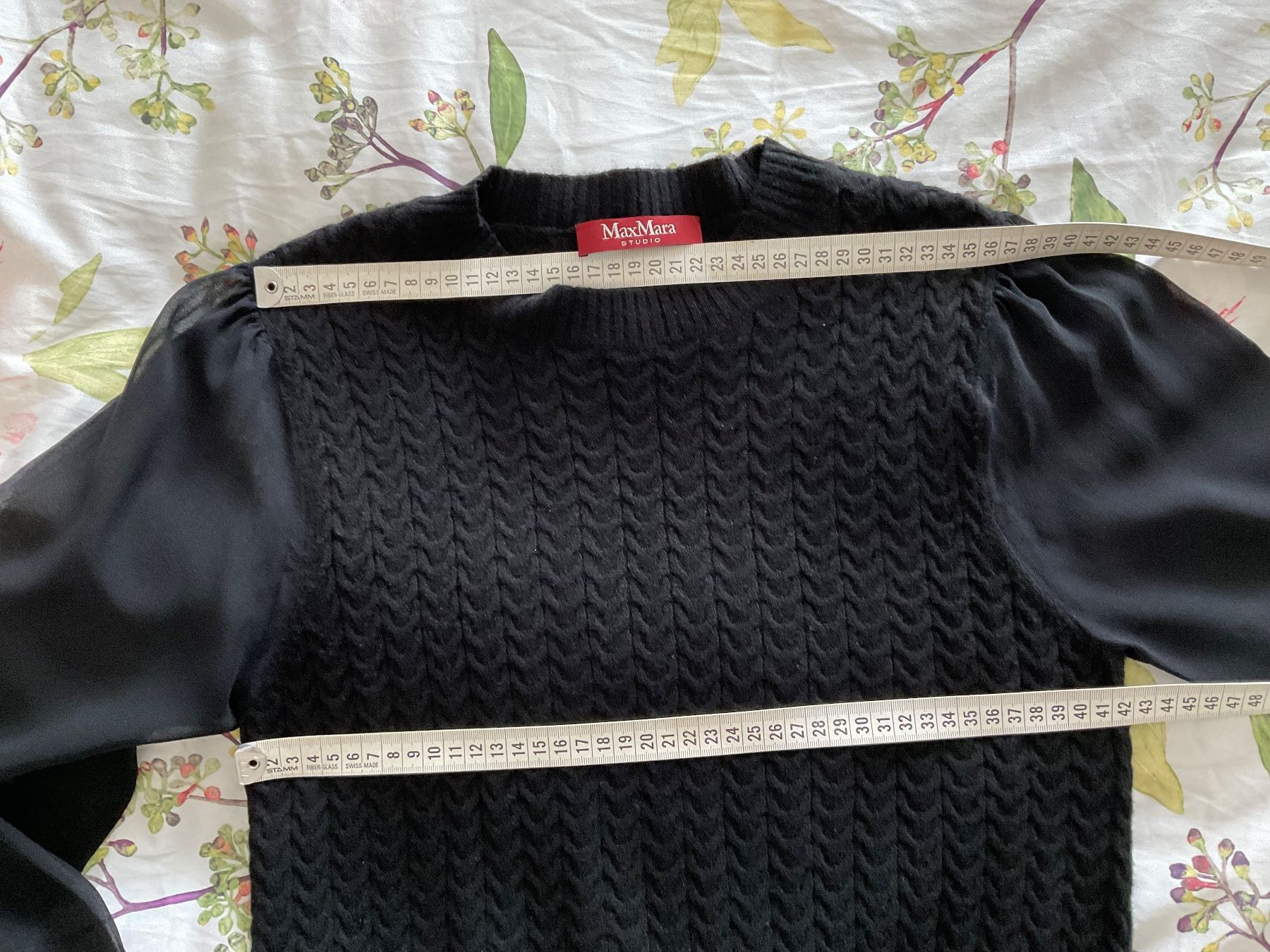 Max Mara Pulls & Sweat-shirts: Max Mara Wolle Kaschmir Seide Pullover Gr S Schwarz – D'occasion à Urdorf par alda02 4
