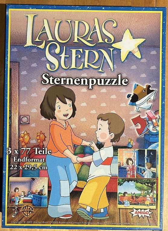 Puzzle: Lauras Stern Sternenpuzzle 3x77 Teile – Usato da Wilen b. Wil venduto da liv_8