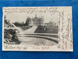 AK Postkarte Wales Sitz Alfred De Rothschild gelaufen Wien