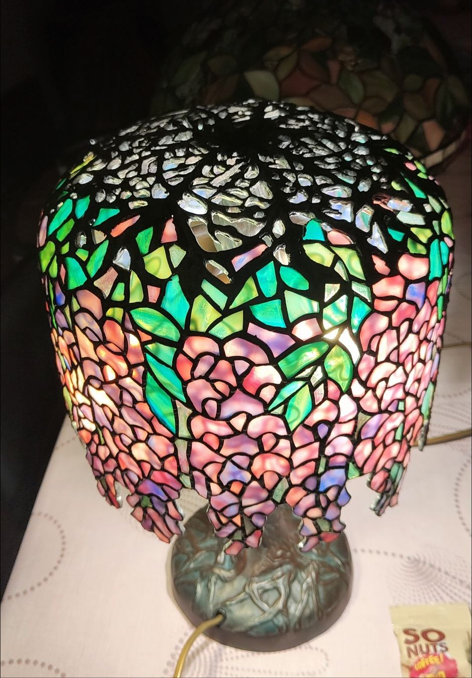 Lampade: Tiffany Lampe "Mini Wisteria tree" – Usato da Volketswil venduto da rerererarara 6