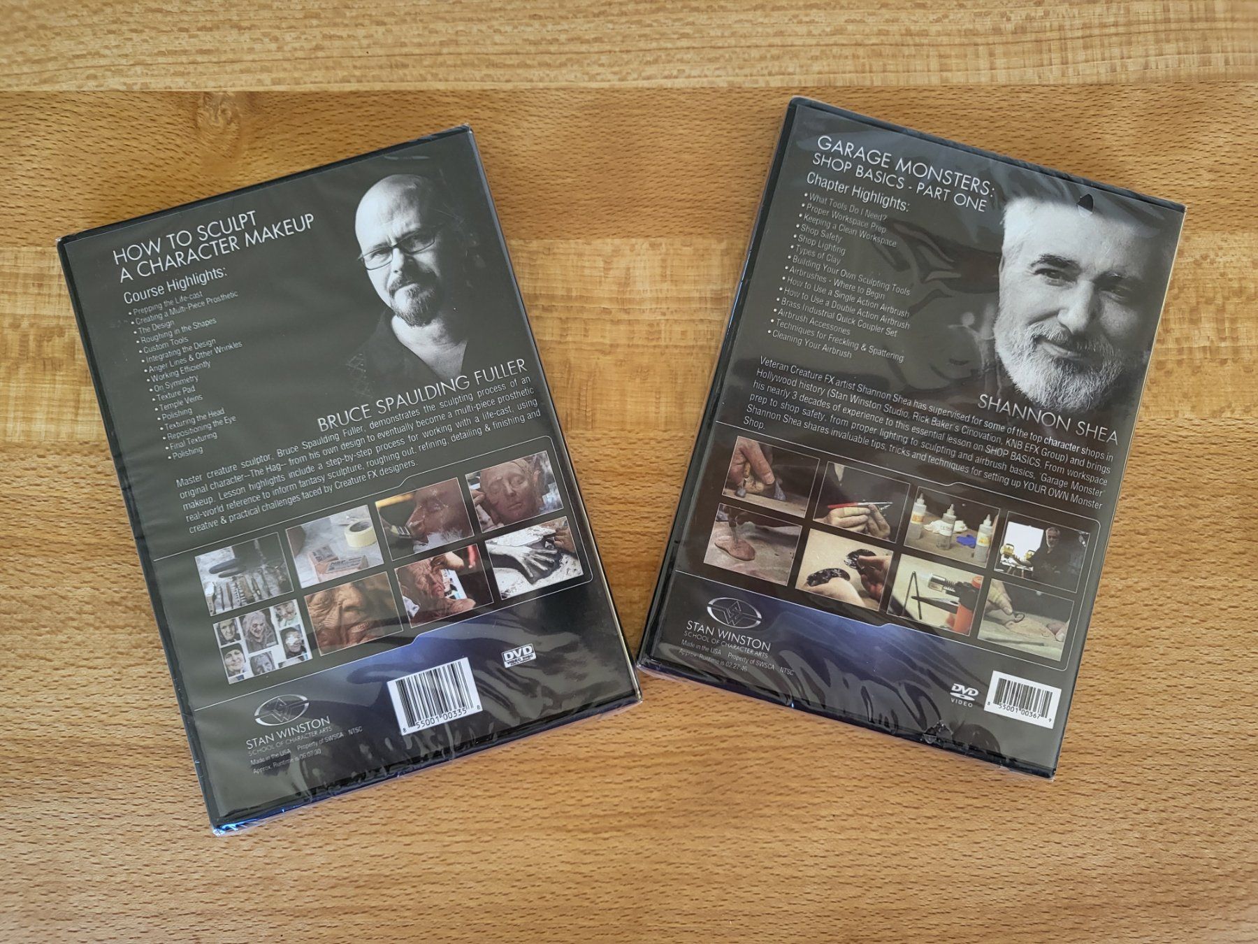 Tutti i DVDs: Stan Winston School DVD's, Special Effects Makeup NEU! – Nuovo e nell'imballaggio originale da Turbenthal venduto da nel_6kwk 1