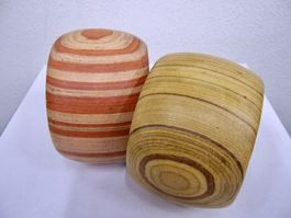 2 Armreifen aus Holz Armreif Bracelet en bois