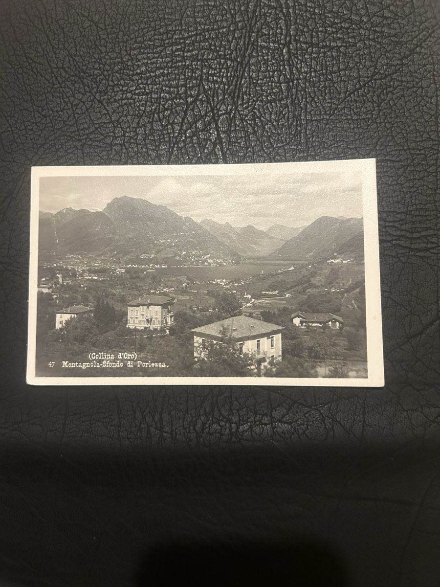 Cartoline postali: Collina d’Oro Montagnola  – Usato da Breganzona venduto da Milesbo