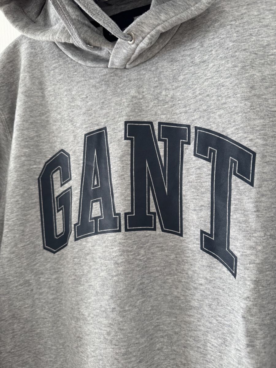 Gant Pullover & Sweatshirts: Gant Kapuzenpullover grau mit Logo Grösse L Oryginal – Neu (gemäss Beschreibung) aus Wetzikon ZH von Jan_wojt 1