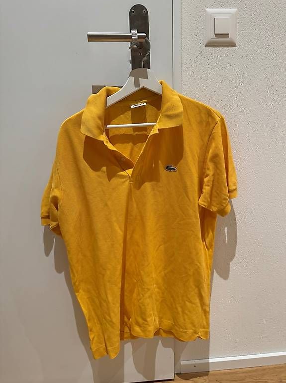 Lacoste Magliette Polo: Lacoste Orange Polo Shirt - Size 4 - Size L – Usato da Schübelbach venduto da Rahnmont 1