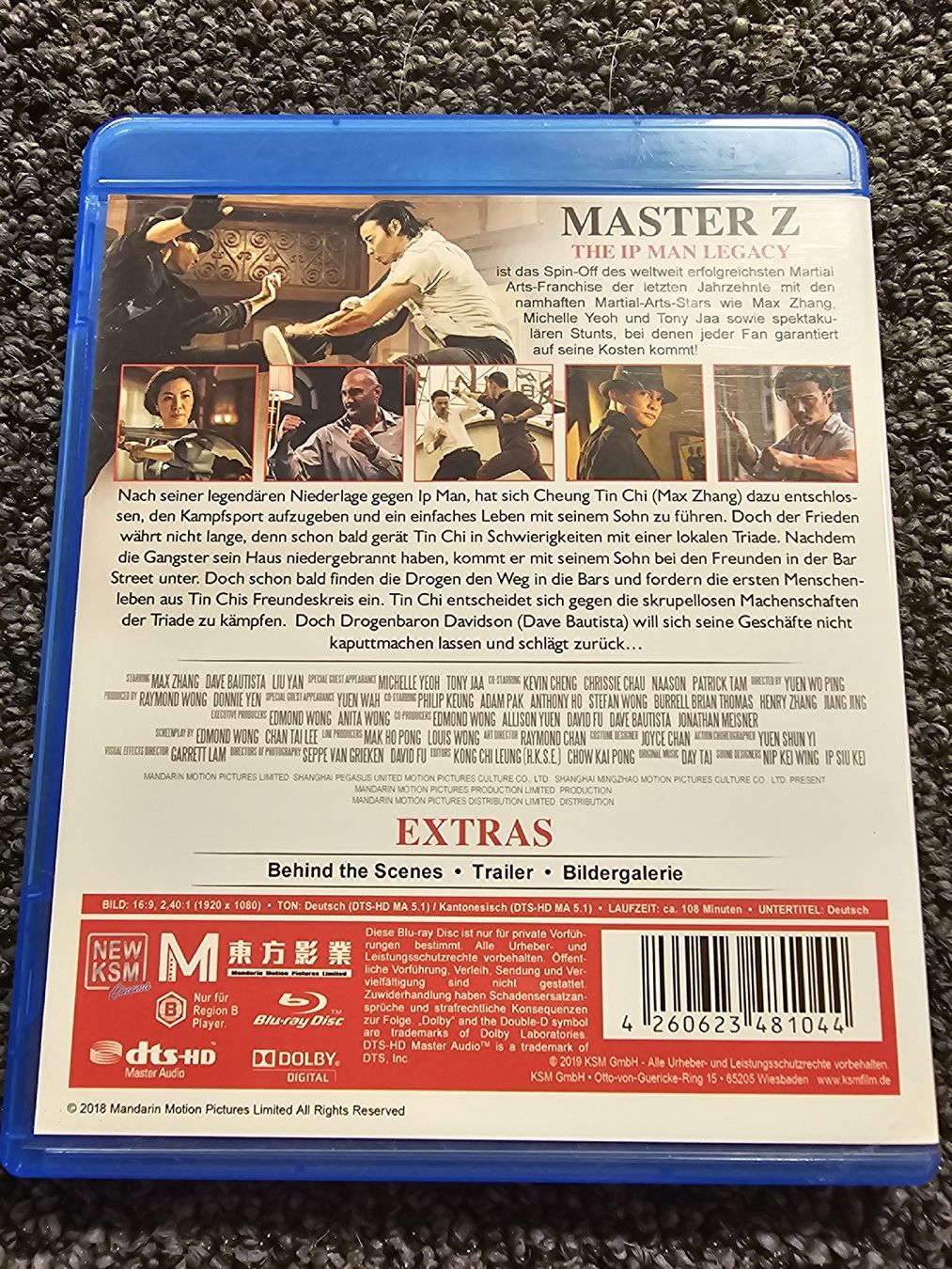Tutti i DVDs: Master Z The Ip Man Legacy Blu-ray  – Usato da Ruswil venduto da jan_bxl5 1