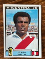 Panini WM 1978 Argentina - Teófilo Cubillas (Peru) Nr. 305