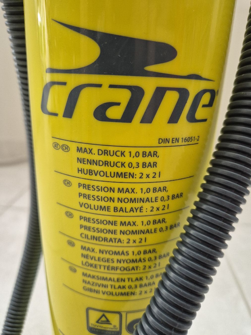 Pompes et pièces: Luftpumpe Crane, Doppelhubpumpe – D'occasion à Gisikon par Spunk 1