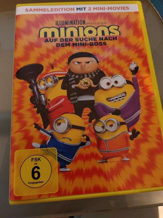 Minions Auf Der Suche Nach Dem Mini Boss Dvd Kaufen Auf Ricardo