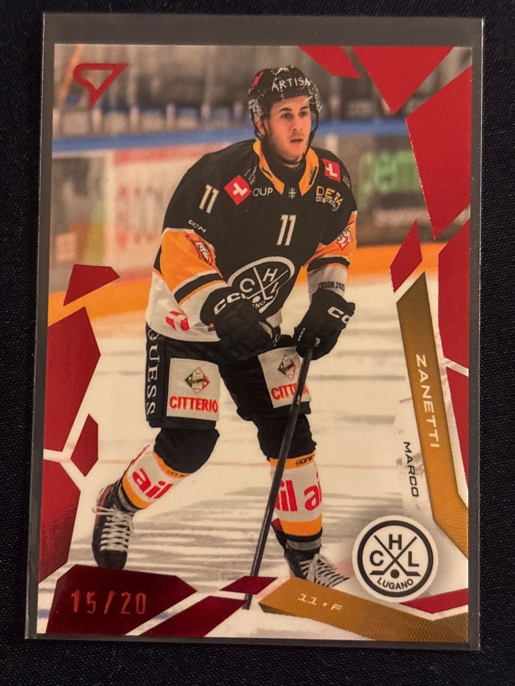Sportzoo Carte collezionabili: Marco Zanetti HCL 15/20 – Nuovo (secondo la descrizione) da Schmitten FR venduto da mic_rys