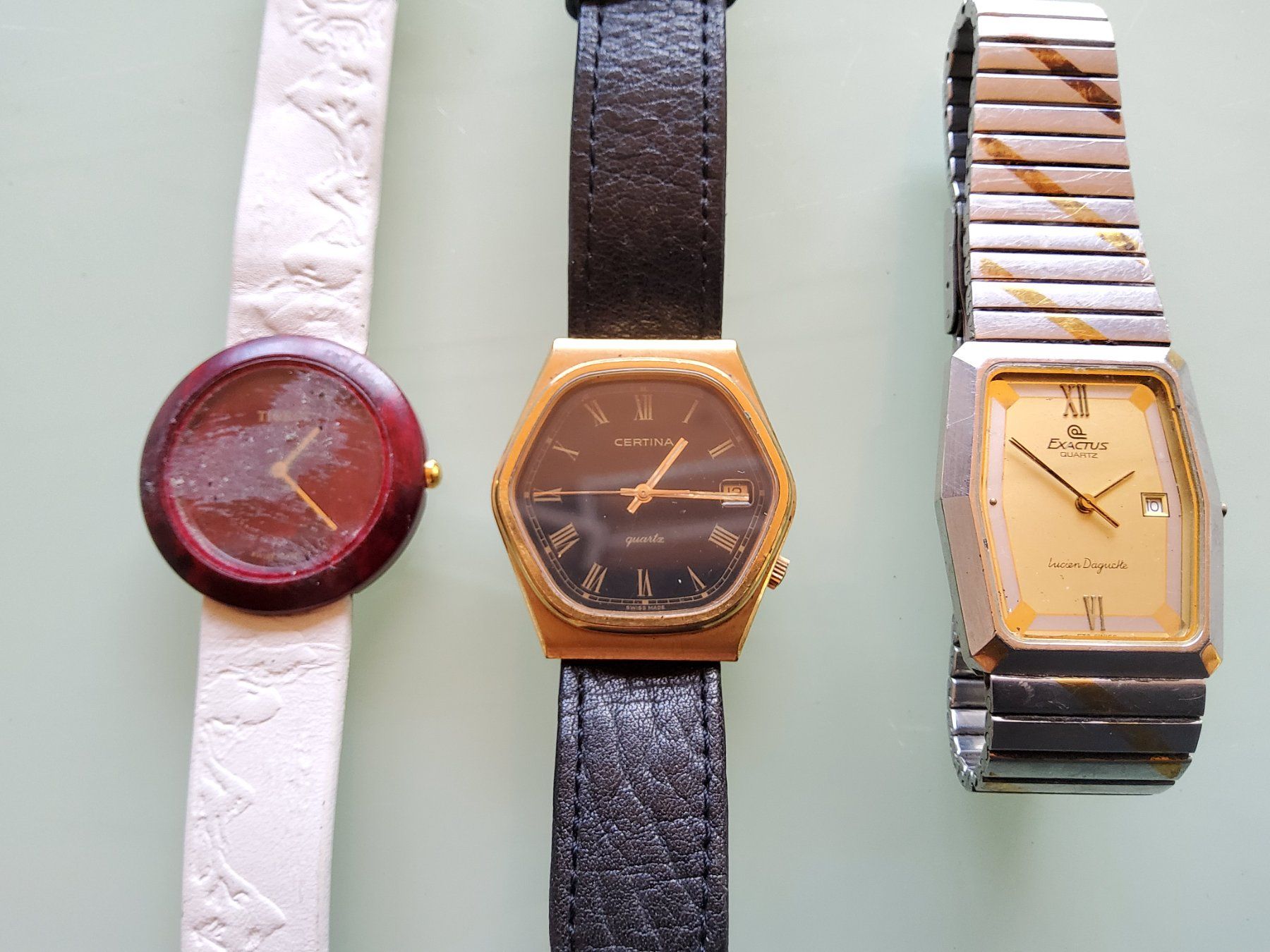 Uhren: lot de 5 montres à quartz  – Defekt aus Malleray von Broc-Mo 4
