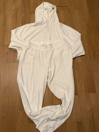 Disney Hoodie und Jogginghose Set, Weiss, Gr. XL