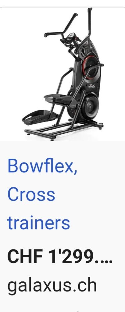 Bowflex Hometrainer: Crosstrainer BOWFLEX MAX M5 !!  – Gebraucht aus Igis von Tiggers1 6
