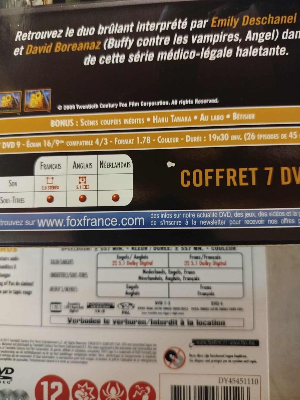 Alle DVDs: Dvd  Bones 1-10 – Gebraucht aus La Chaux-de-Fonds von Emmaus2300CDF 4