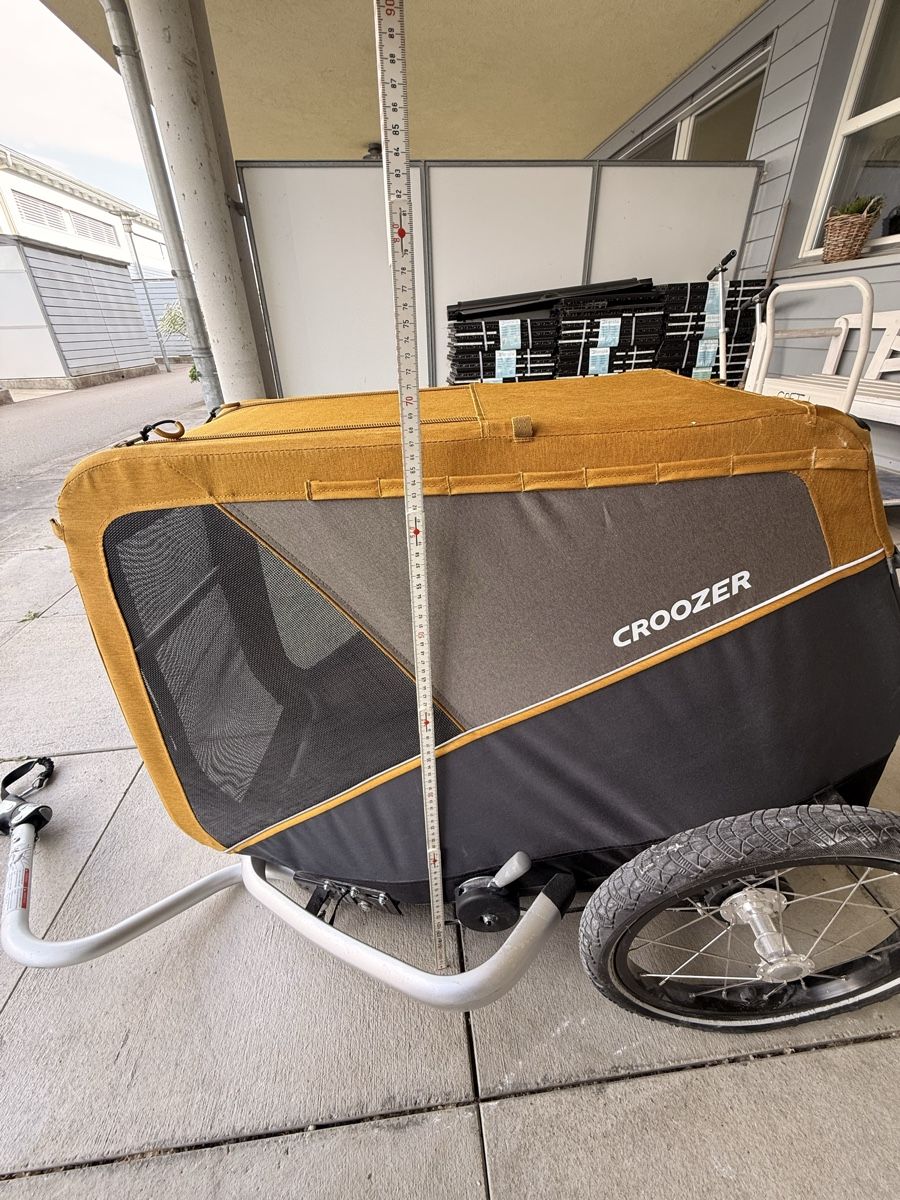 Croozer Rimorchi: Croozer Hundeanhänger Peppa – Nuovo (secondo la descrizione) da Hünenberg See venduto da Norah1 4