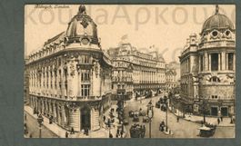 AK sw London GB Aldwych,sehr belebt ≈ 1900