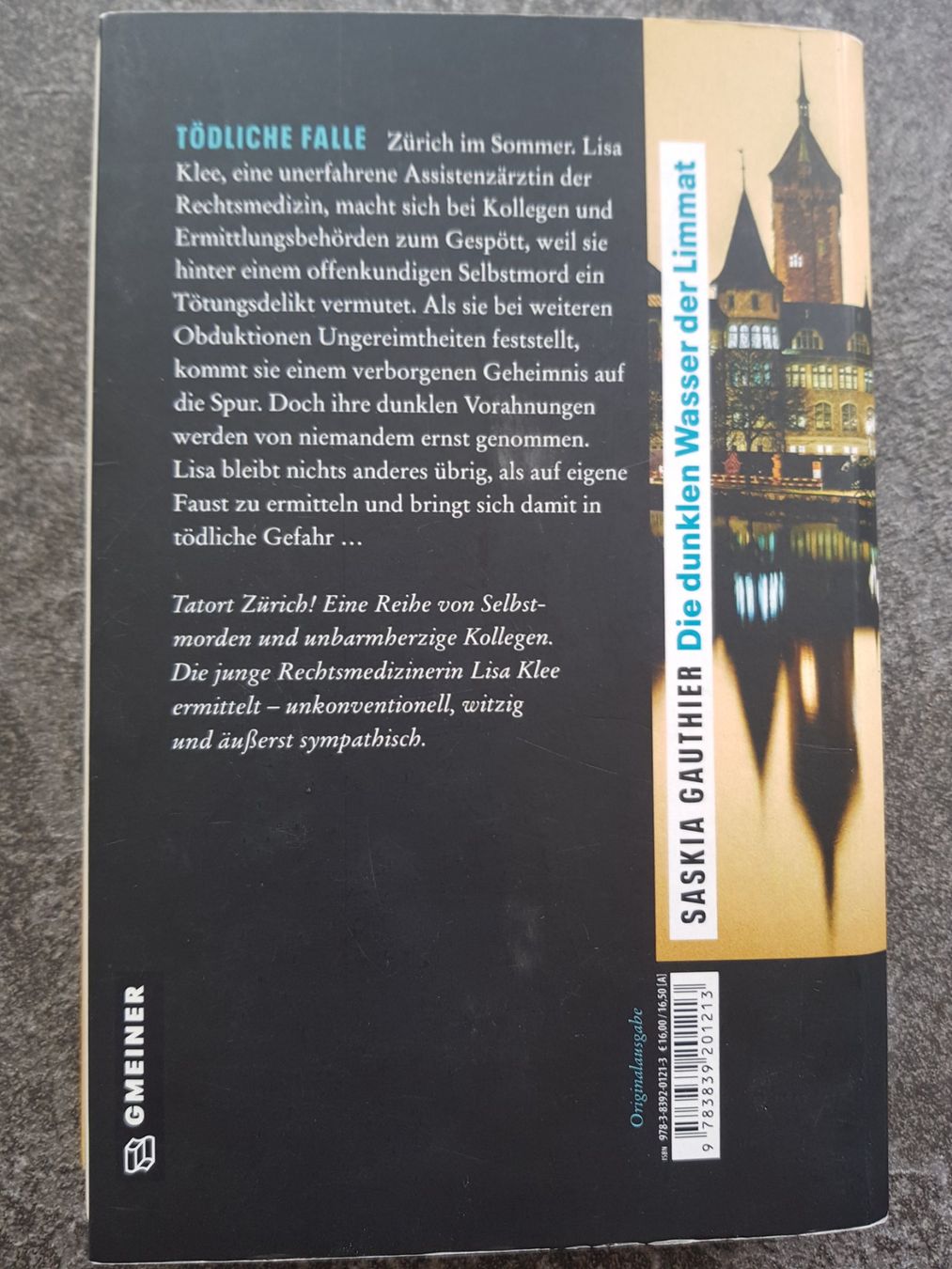 Bücher: Die dunklen Wasser der Limmat/ Saskia Gauthier / Krimi – Gebraucht aus Dietikon von marconi07 1