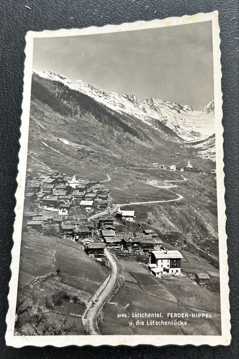 Ansichtskarten: Ferden im Lötschental  – Gebraucht aus Horw von Tellbub