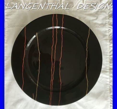 Plateaux: LANGENTHAL: PLATTE  ODER  PLATZTELLER  30 CM DURCHMESSER – D'occasion à Subingen par ArtBead 1